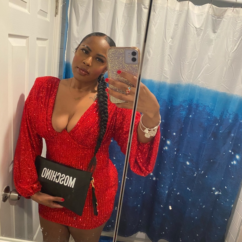 Fashion nova sequin dress